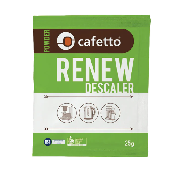  Bột tẩy cặn máy pha cà phê Cafetto Renew Descaler 25g - Cafetto Restore Descaler 