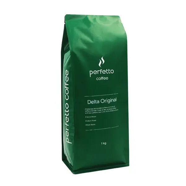  Cà phê hạt nguyên chất Perfetto Delta Series Original 1000g 100% hạt Arabica chuyên dùng cho máy pha cà phê Delonghi 