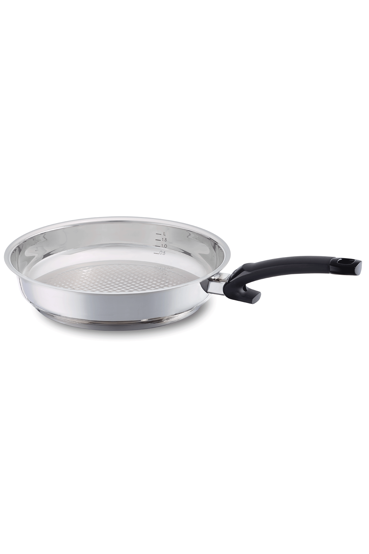 Chảo inox Fissler Steelux Comfort (Crispy) 28cm