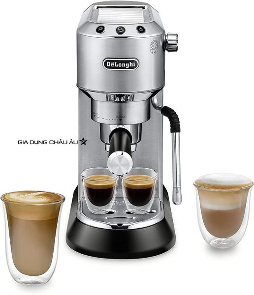  [CHÍNH HÃNG] Máy pha cà phê Delonghi EC885 Dedica Arte Manual Espresso Coffee Maker Ec885.BG - EC885.GY - Ec885.M 