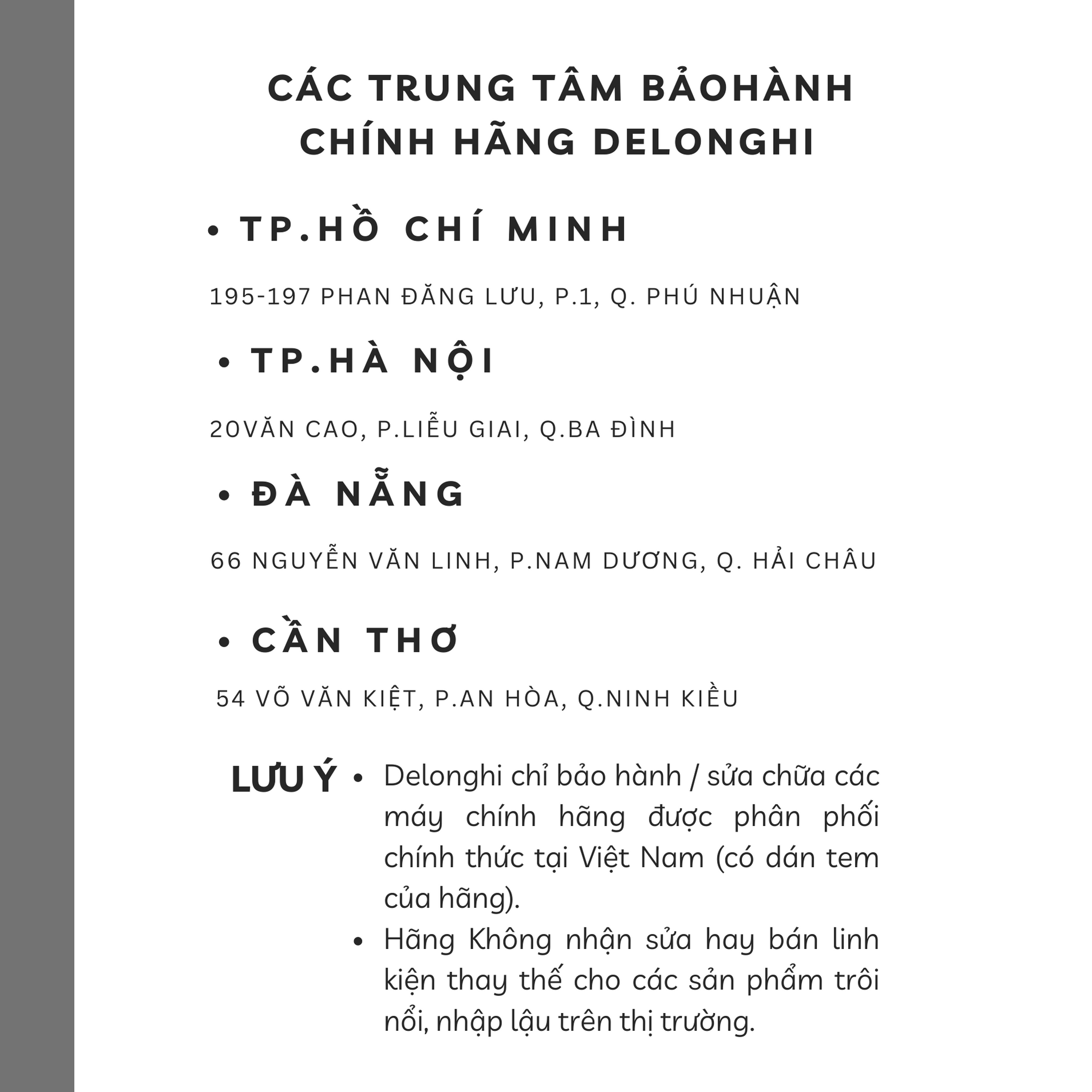  Cách phân biệt hàng chính hãng máy pha cà phê Delonghi và hàng lậu, hàng không rõ nguồn gốc 