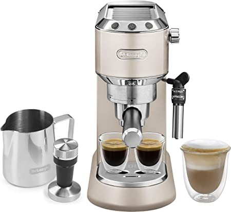  [CHÍNH HÃNG] Máy pha cà phê Delonghi EC785 - Coffee Maker Delonghi Dedica Metallics EC 785 