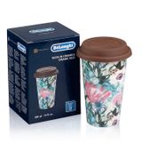  Ly giữ nhiệt 2 lớp cao cấp Delonghi  - Delonghi Double Wall Ceramic Mug - Delonghi Thermal Coffee Mug - Multi-Colored 