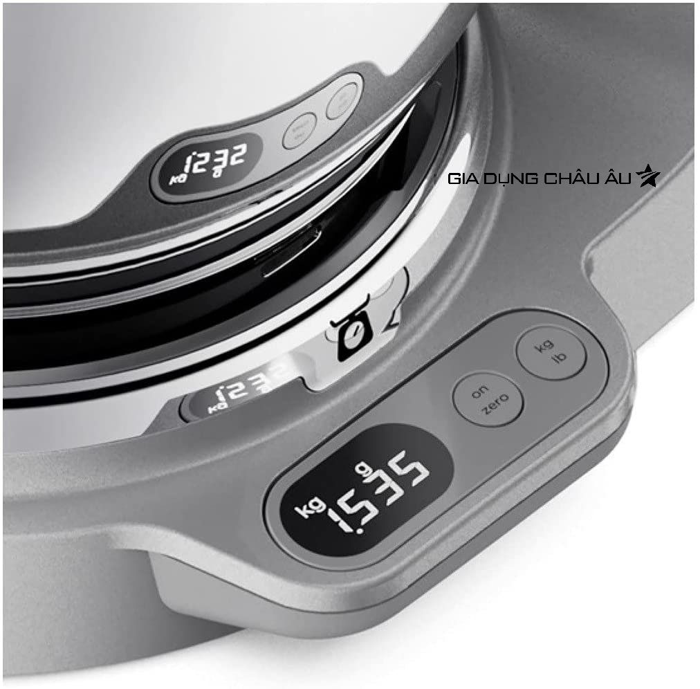 Máy trộn đa năng Kenwood KVL 85.004 SI Titanium Chef Baker XL 1200w kèm tô trộn 5L và 7L