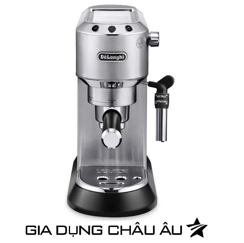  [CHÍNH HÃNG] Máy pha cà phê Delonghi EC885 Dedica Arte Manual Espresso Coffee Maker Ec885.BG - EC885.GY - Ec885.M 