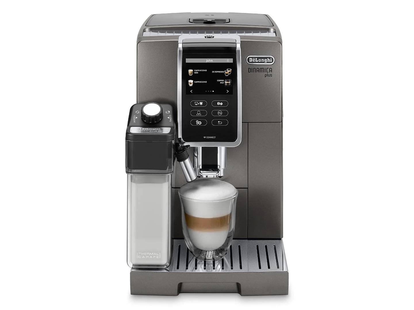  [CHÍNH HÃNG] Máy pha cà phê Delonghi Ecam370.95.T Delonghi Dinamica Plus Fully Automatic coffee machine 