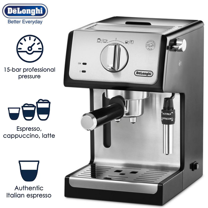  [CHÍNH HÃNG] Máy pha cà phê Delonghi ECP35.31 - Coffee Maker Machine Delonghi ECP 35.31 