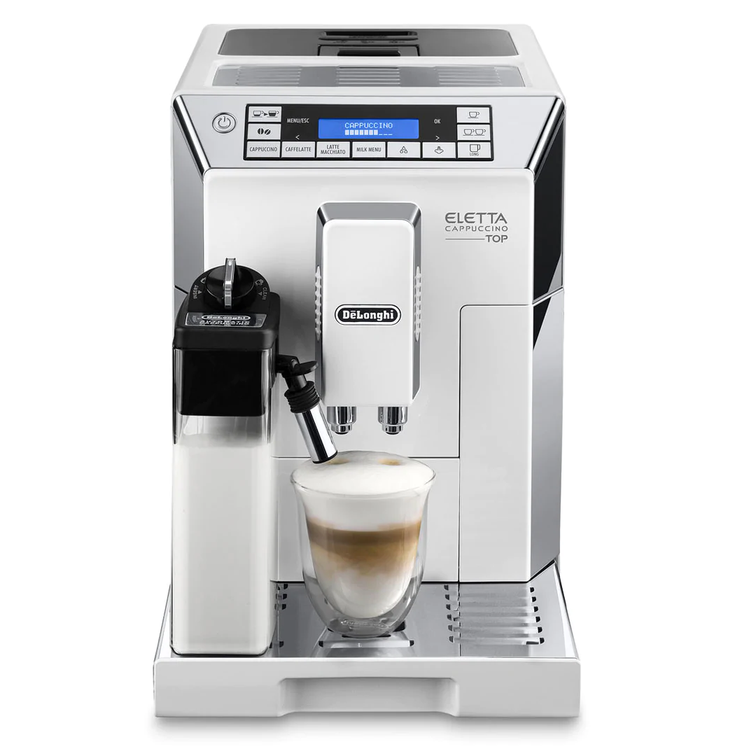 Máy pha cà phê Delonghi Ecam 45.760.W - Ecam 45 760 W Eletta Cappuccino Top Automatic Coffee Maker