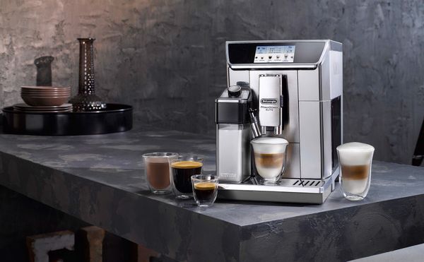  [CHÍNH HÃNG] Máy pha cà phê Delonghi Ecam 650.85.MS Coffee Machine Delonghi Primadonna Elite Ecam 650 85 MS 