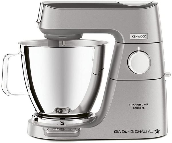  Máy trộn đa năng Kenwood KVL 85.004 SI Titanium Chef Baker XL 1200w kèm tô trộn 5L và 7L 