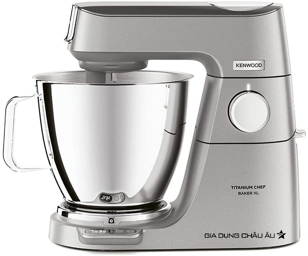 Máy trộn đa năng Kenwood KVL 85.004 SI Titanium Chef Baker XL 1200w kèm tô trộn 5L và 7L
