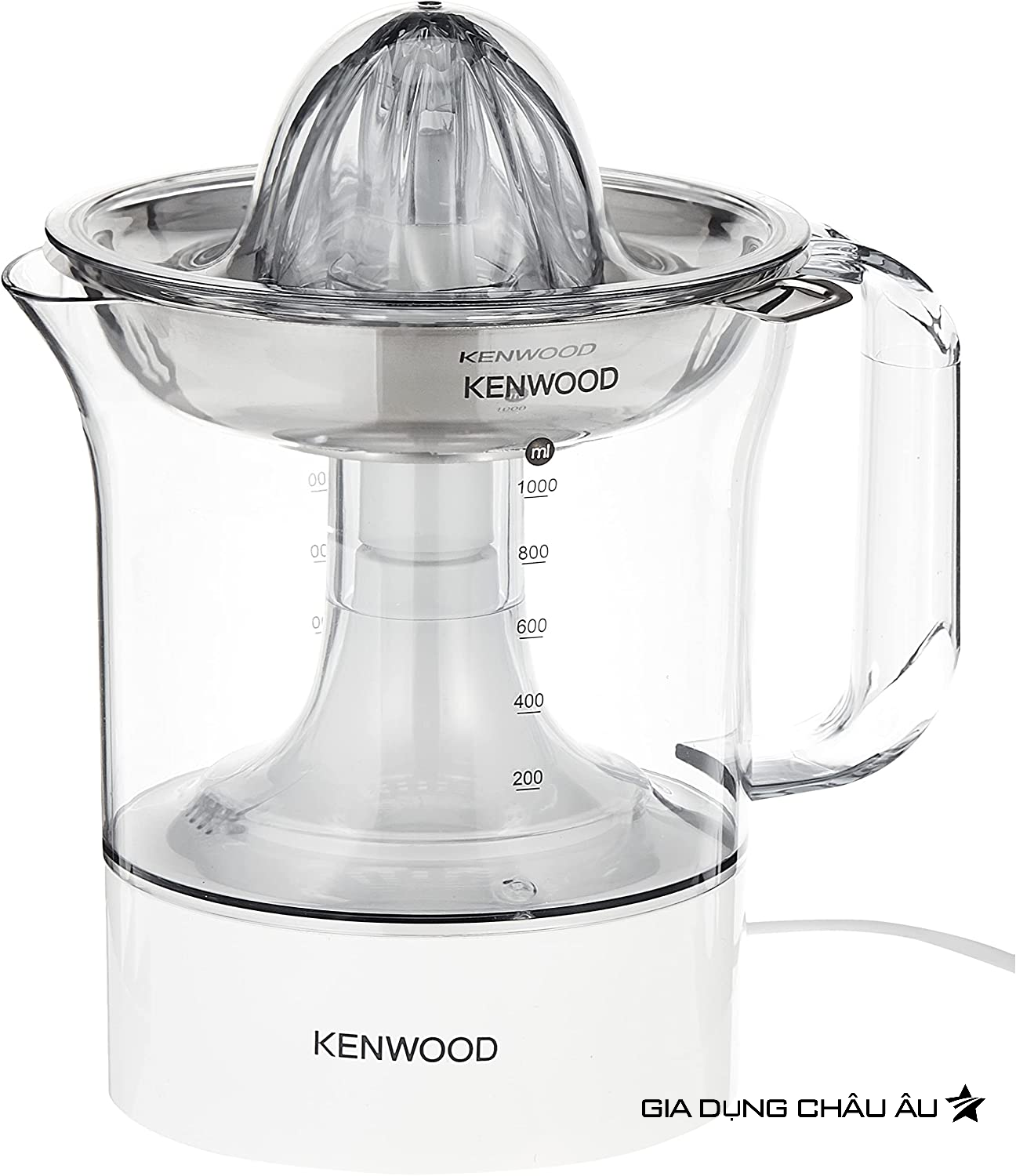 Máy vắt cam Kenwood JE290A - Citrus Juicer JE 290 A công suất 40w dung tích 1L