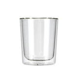  Bộ 2 Cốc thủy tinh 2 lớp giữ nhiệt Delonghi 330 ml - Bộ 2 Ly thủy tinh 2 lớp cách nhiệt 330 ml - DeLonghi Double Walled Thermal Latte Macchiato Glasses 