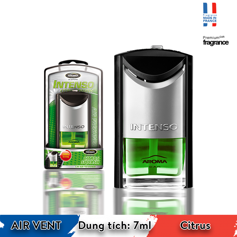 Kẹp cửa gió Aroma Car Intenso Air Vent 7ml - Citrus/ACAV03