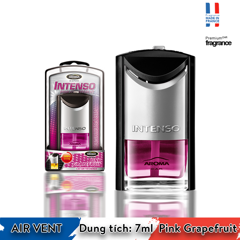 Kẹp cửa gió Aroma Car Intenso Air Vent 7ml - Pink Grapefruit/ACAV05