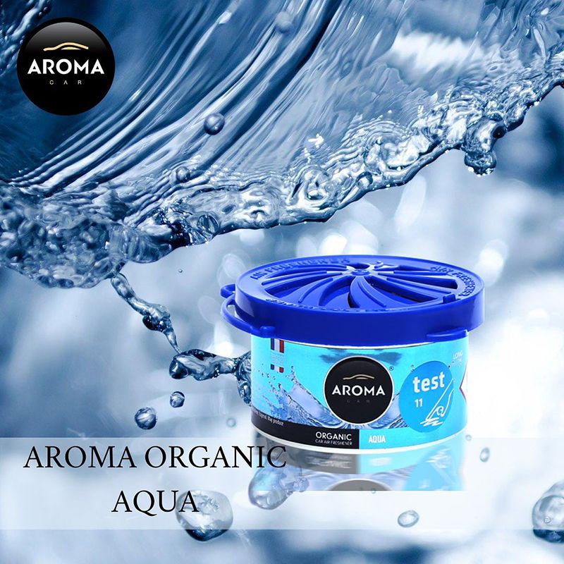 Sáp thơm Aroma Car Organic 40g - Aqua/ACO01