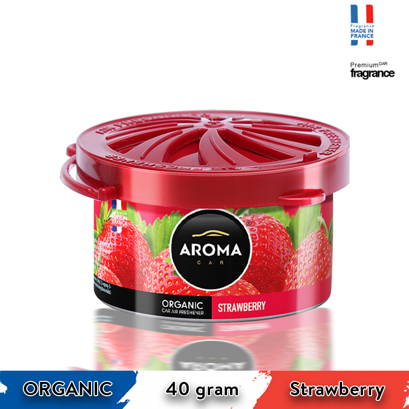Sáp thơm Aroma Car Organic 40g - Strawberry/ACO06