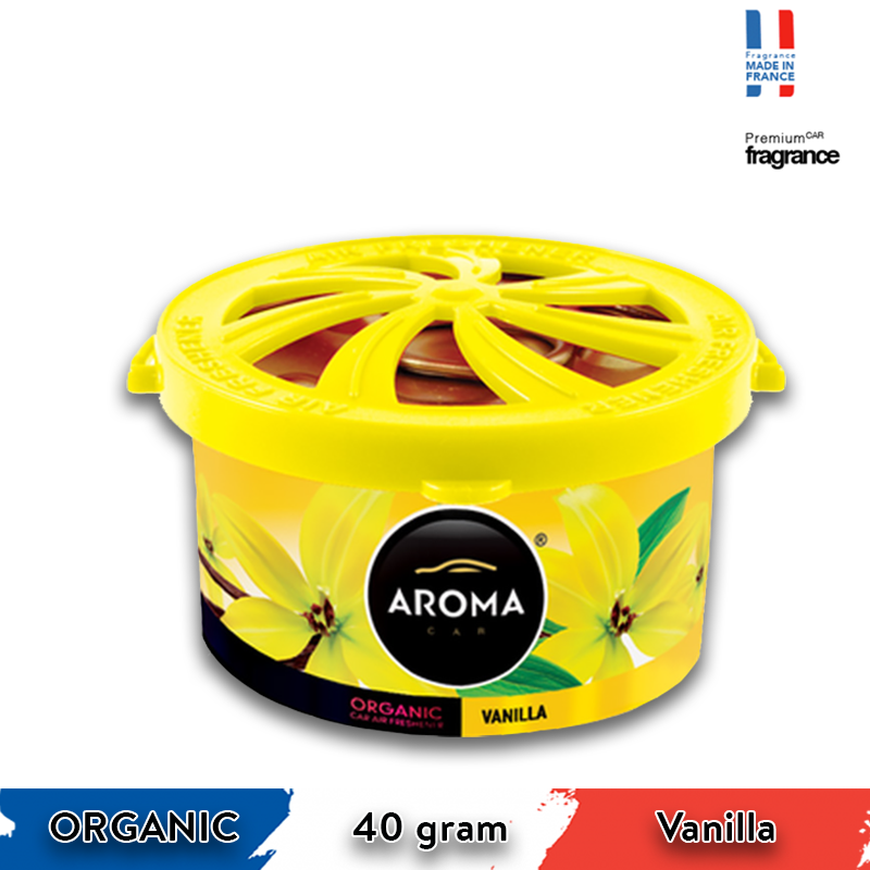 Sáp thơm Aroma Car Organic 40g - Vanilla/ACO07