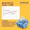 DAREU BLUE SKY V2 (LINEAR) PreLube – POT x45 swich