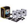 CORSAIR LL120 RGB 120mm Dual Light Loop White RGB LED PWM Fan