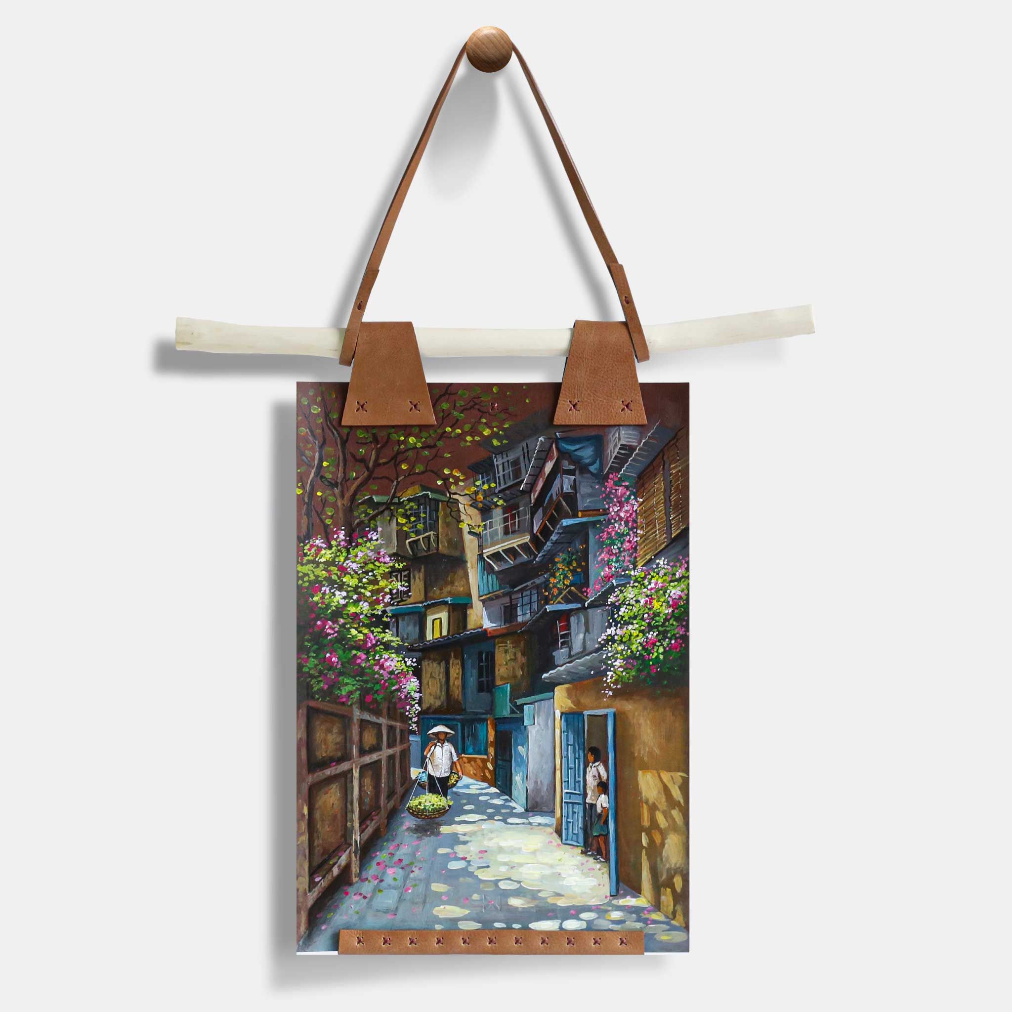 Tranh Da 01 N115-B114 - Ngõ Nhỏ