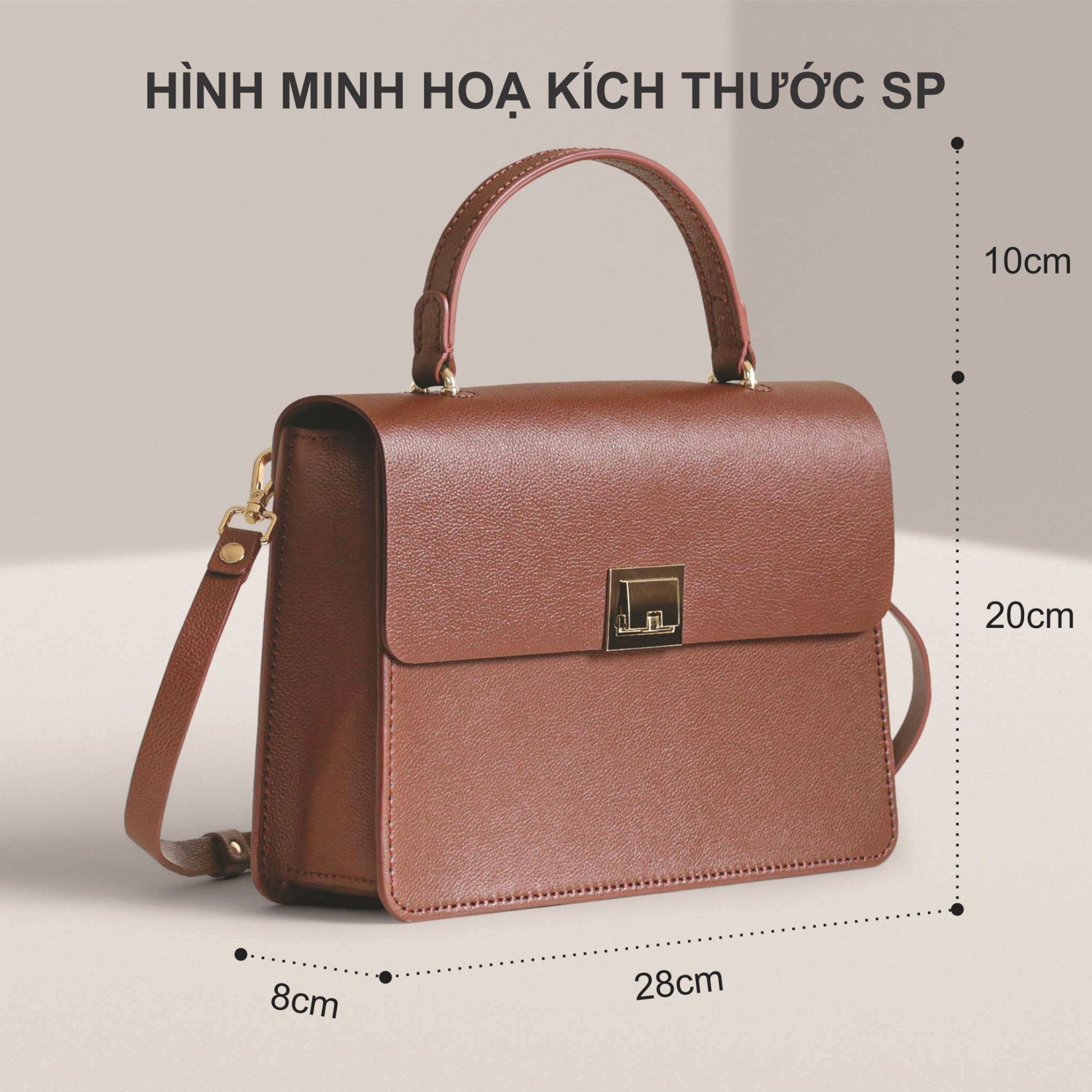 Túi MiNa G189-H173 - Vườn Hồng