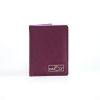 Ví Nam Đứng Màu Đỏ Tím Mini - Simple Vertical Wallet
