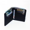 Ví Nam Đứng Màu Đen Mini - Simple Vertical Wallet