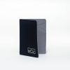 Ví Nam Đứng Màu Đen Xám Mini  - Simple Vertical Wallet