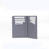 Ví Nam Đứng Màu Đỏ Xám Nhỏ Gọn - Simple Vertical Wallet