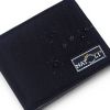 Ví Nam Màu Đen xám - Simple Horizontal Wallet