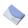 Ví Nữ Mini Màu Xám xanh navy - The Button Wallet