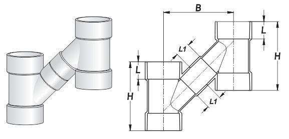 Cút nối chữ H