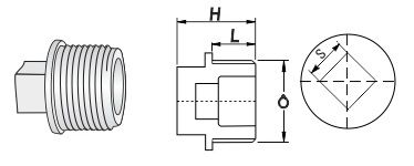 Đầu bịt ren ngoài