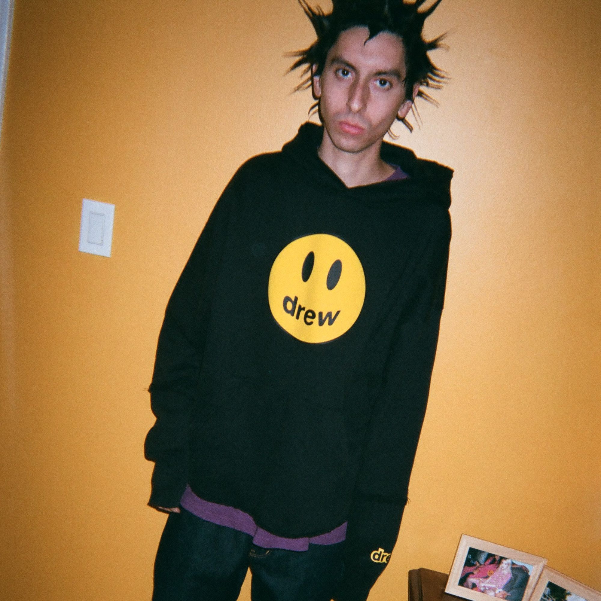 Drew House Deconstructed Mascot Hoodie - Black