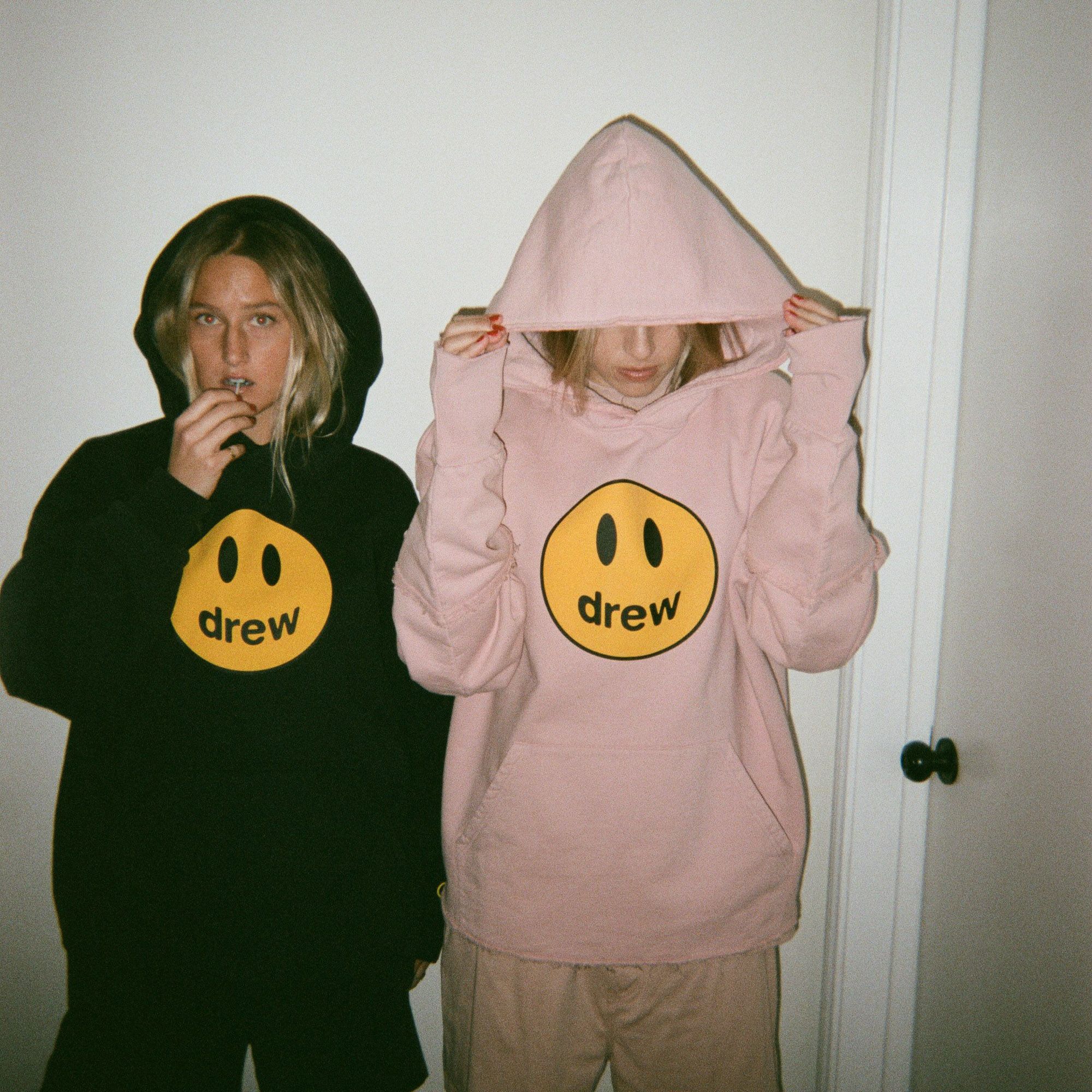  Drew House Deconstructed Mascot Hoodie - Dusty Rose 