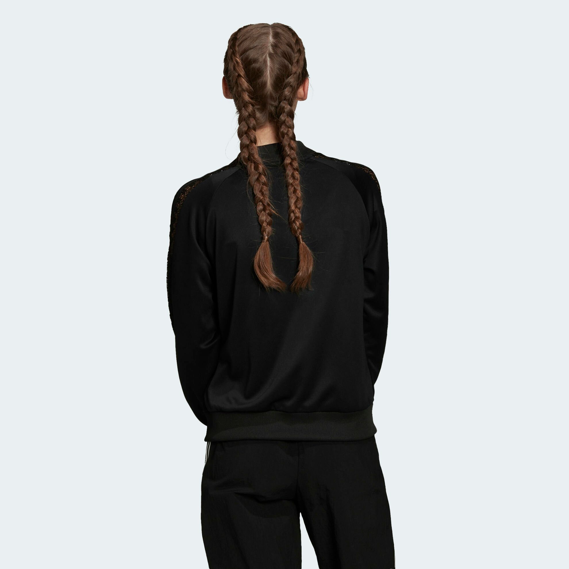  adidas Lace Track Jacket - Black 