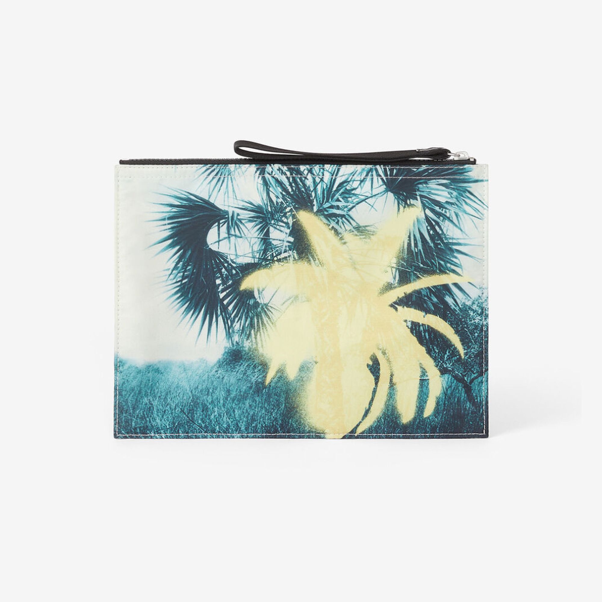 KENZO Hawaiian Graffiti Large Clutch - Vanilla