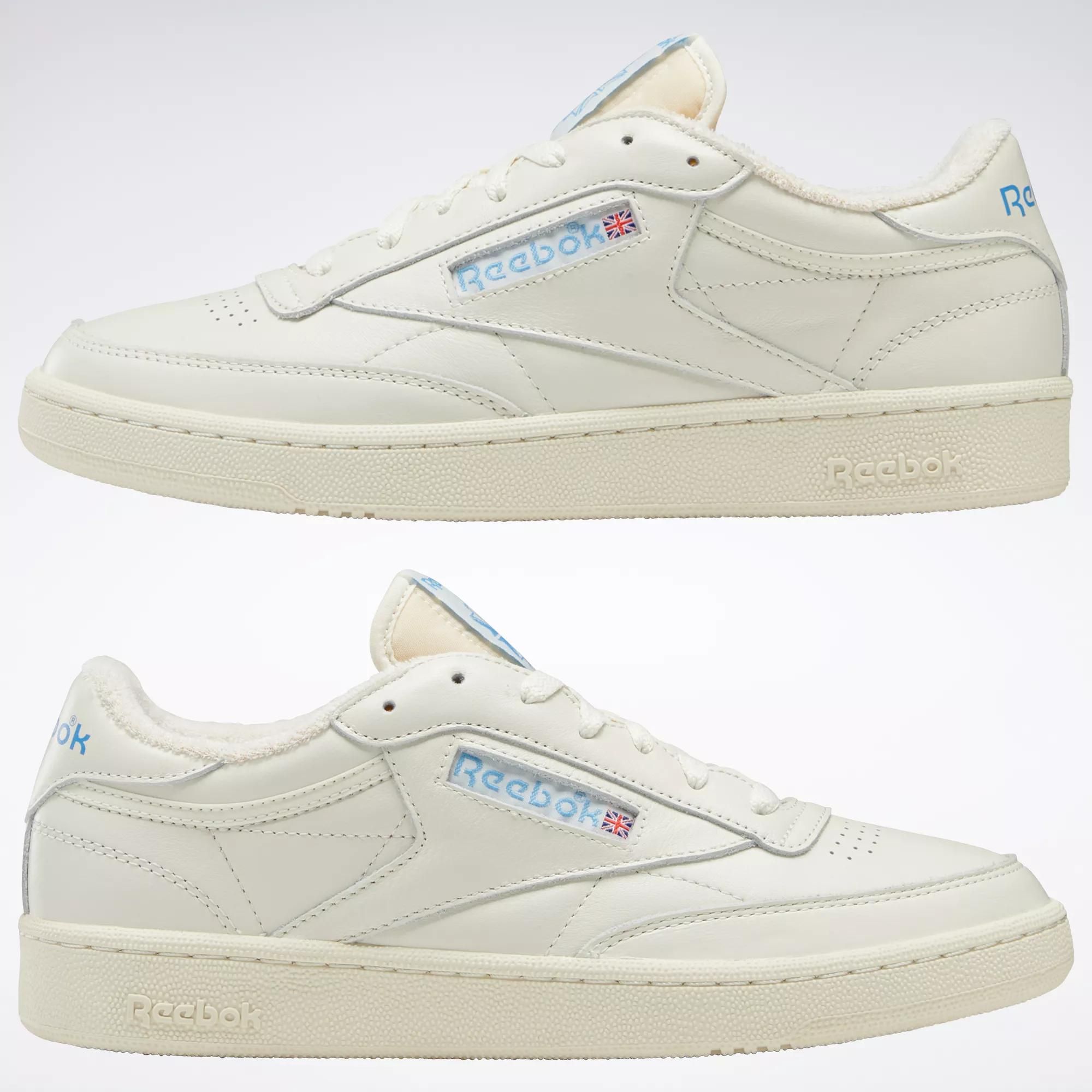  Reebok Club C 85 Vintage - Chalk / Essential Blue 