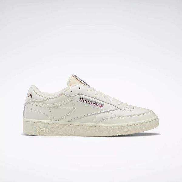  Reebok Club C 85 Vintage - Chalk / Alabaster / Maroon 