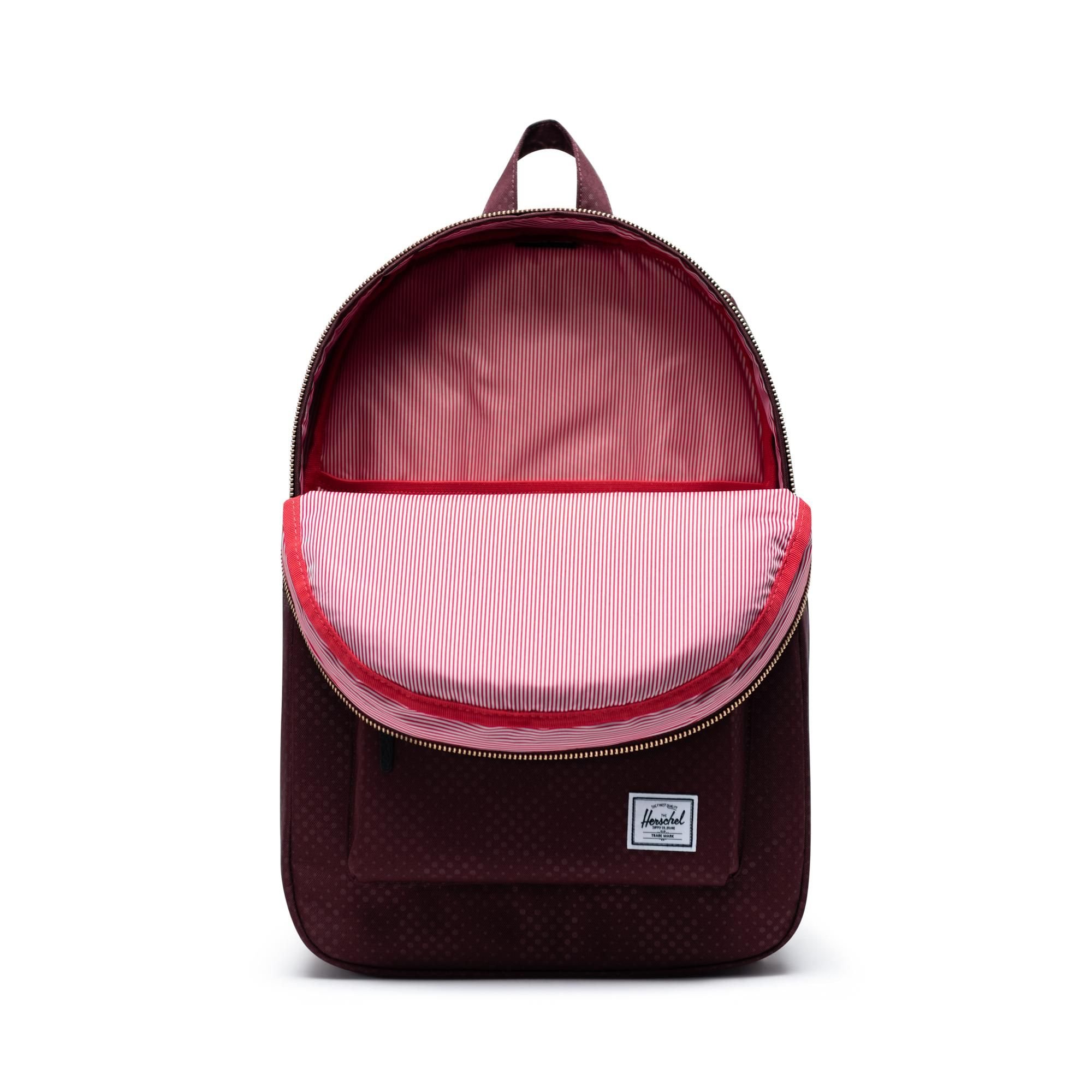 Herschel Settlement | Large-Volume - Plum Dot Check