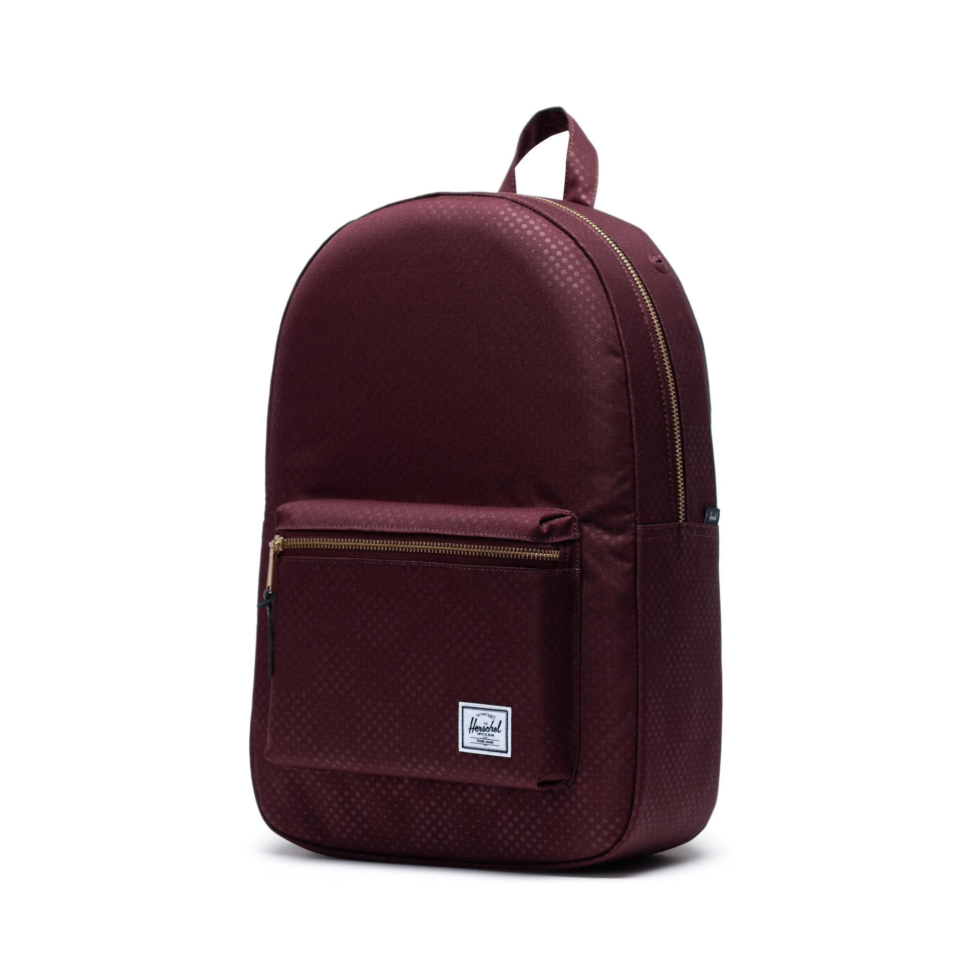 Herschel Settlement | Large-Volume - Plum Dot Check