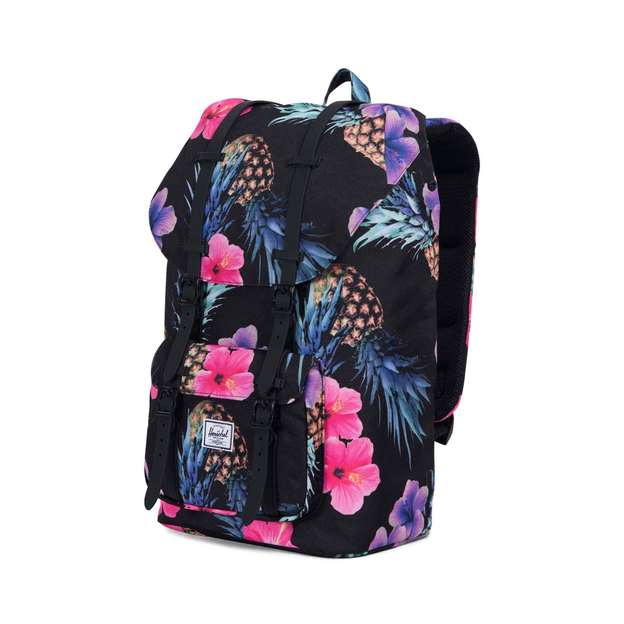 Herschel Little America | Large-Volume - Black Pineapple