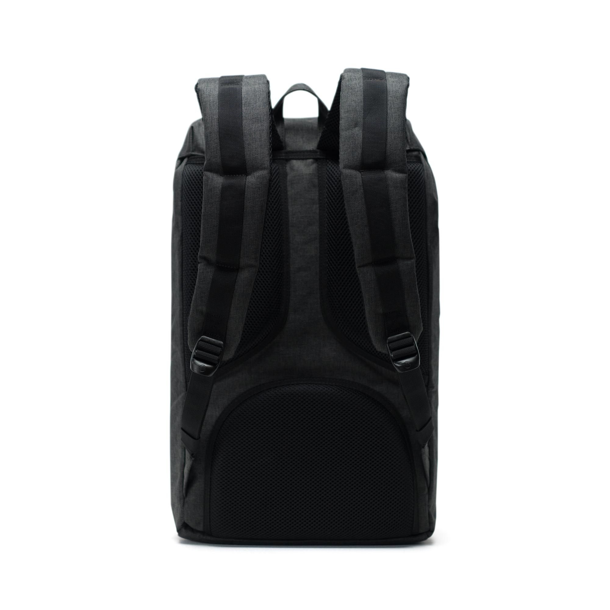 Herschel Little America | Large-Volume - Black Crosshatch/Black