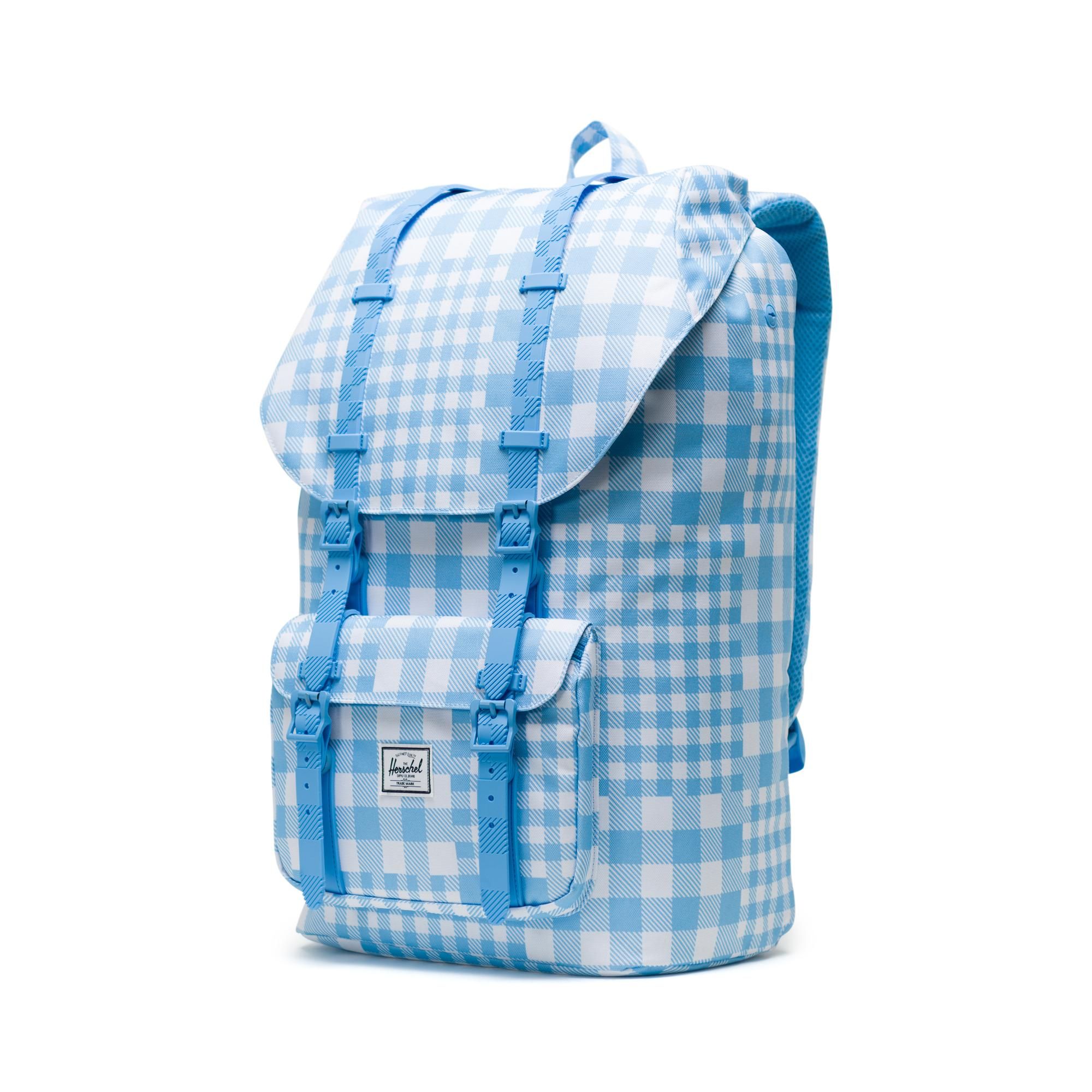 Herschel Little America | Large-Volume - Gingham Alaskan Blue