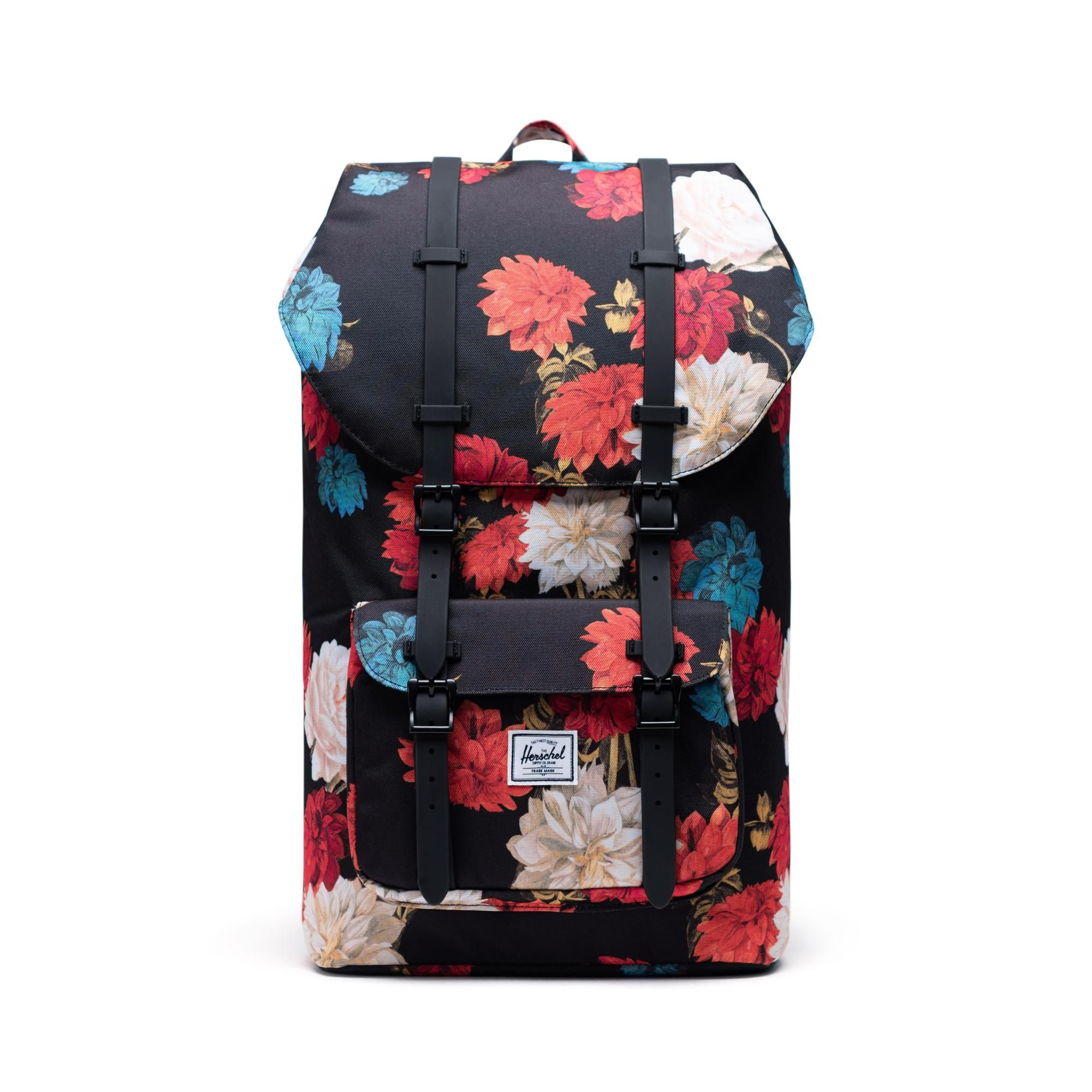 Herschel Little America | Large-Volume - Vintage Floral/Black