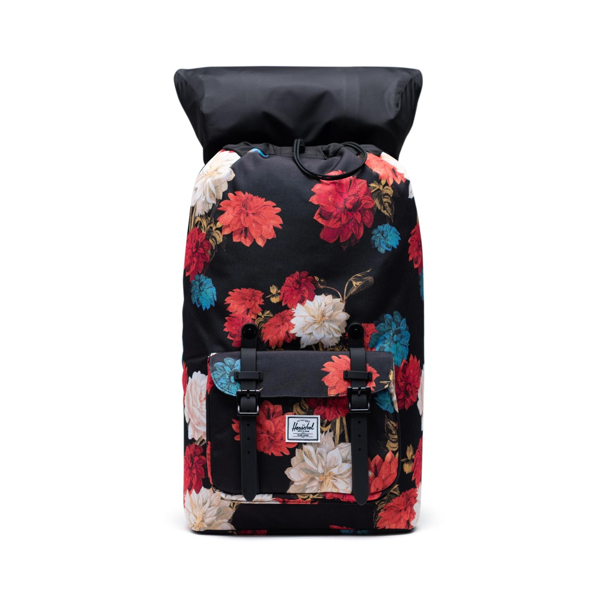 Herschel Little America | Large-Volume - Vintage Floral/Black