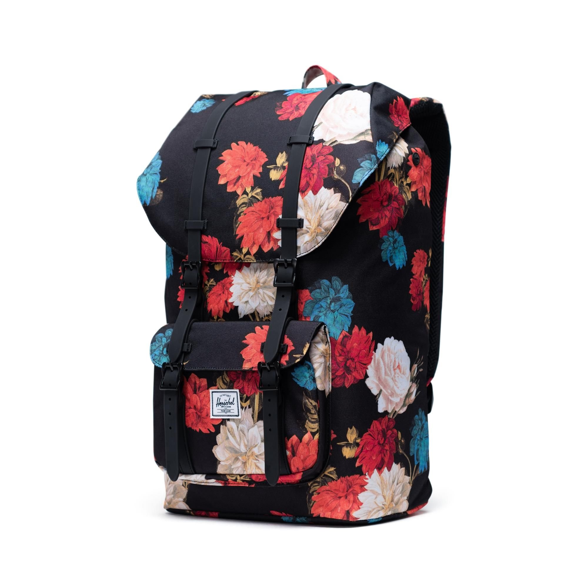 Herschel Little America | Large-Volume - Vintage Floral/Black