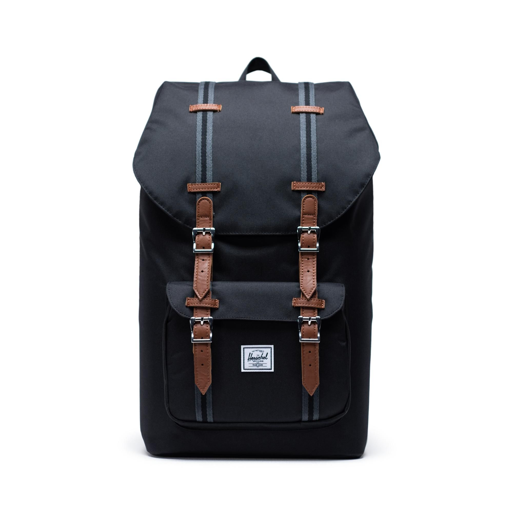 Herschel Little America | Large-Volume - Black/Black/Tan