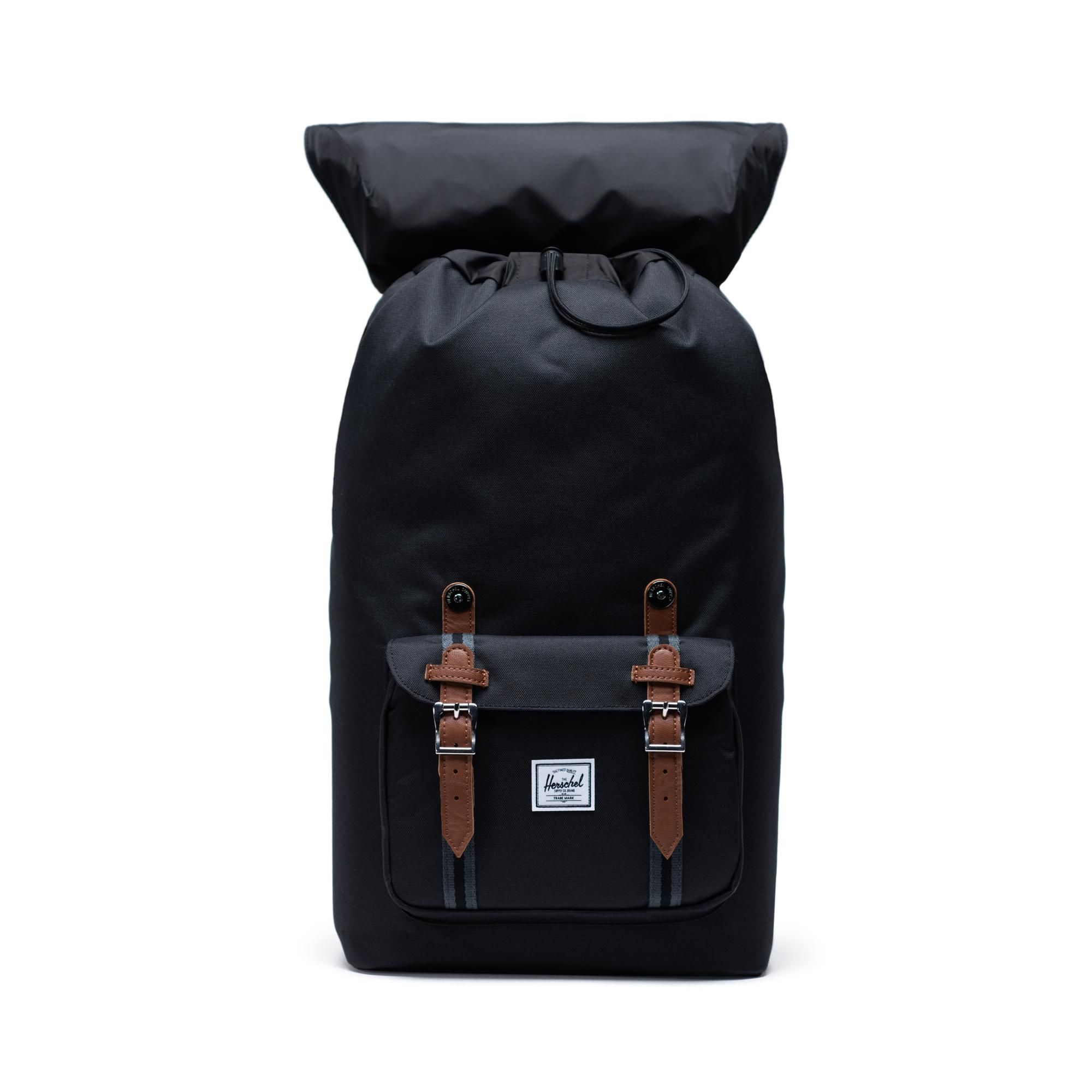 Herschel Little America | Large-Volume - Black/Black/Tan